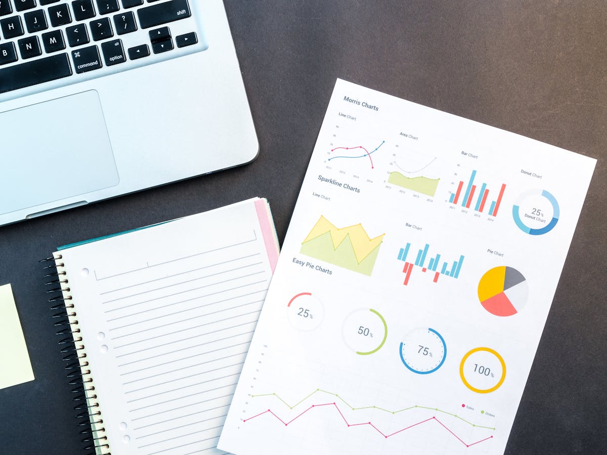 Cost reduction specialist preparing benchmark report